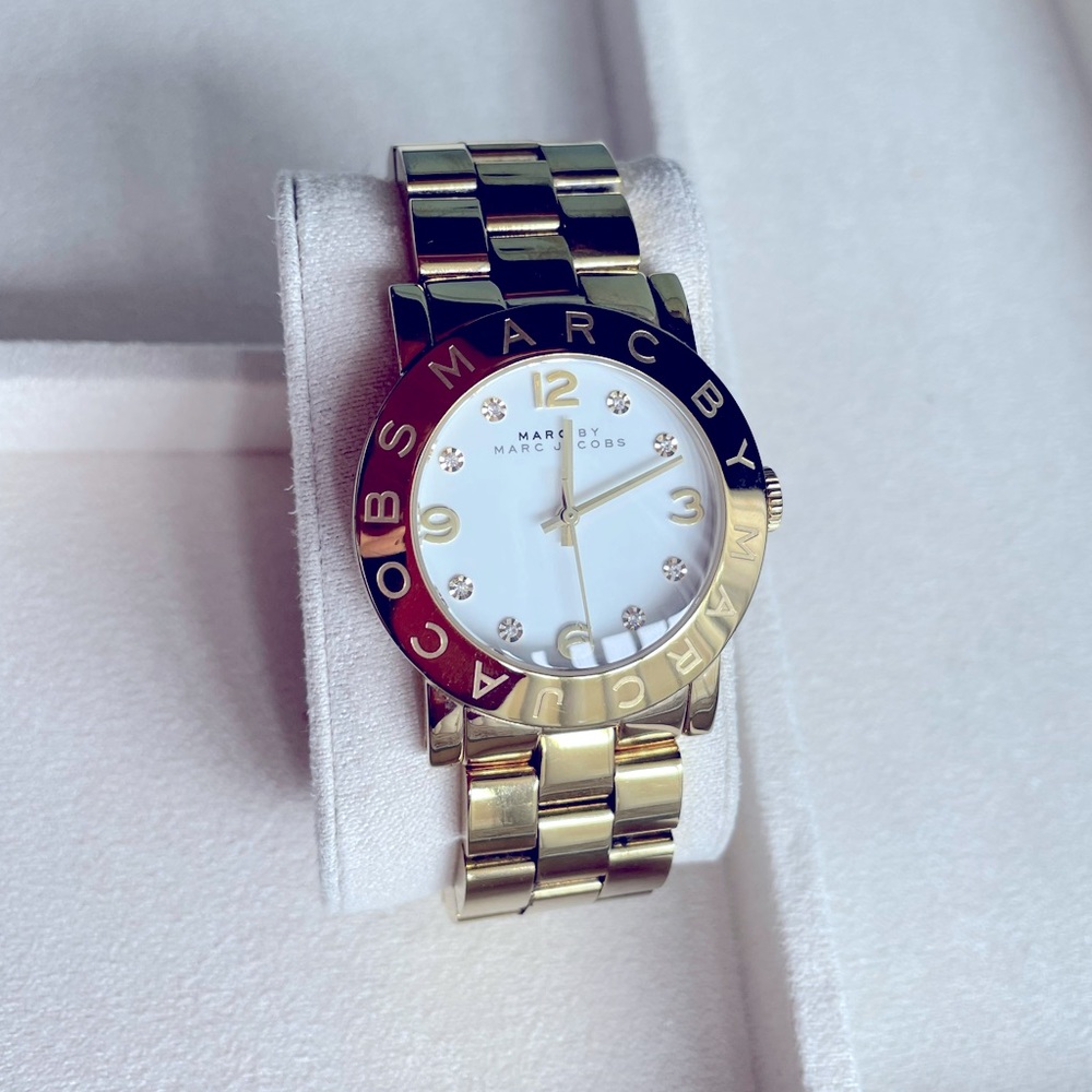 Marc by Marc Jacobs gold watch